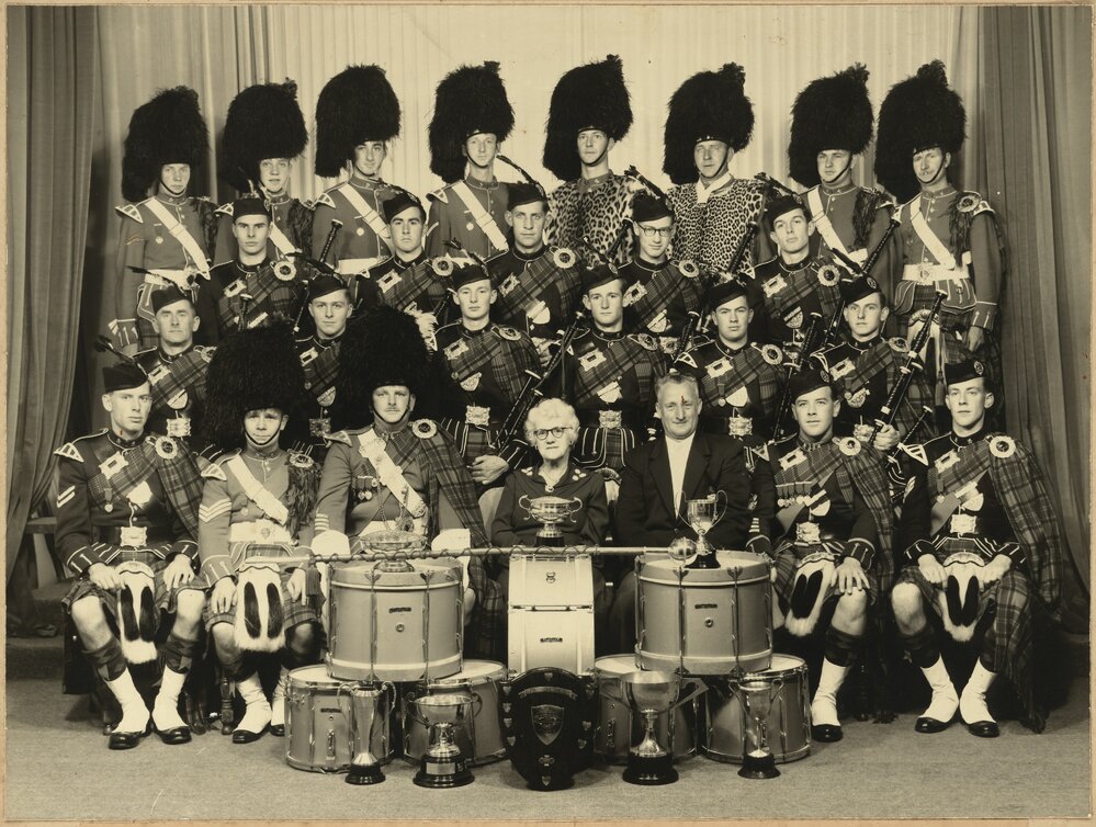 Hutt Valley Pipe Band (Inc.) - 1958