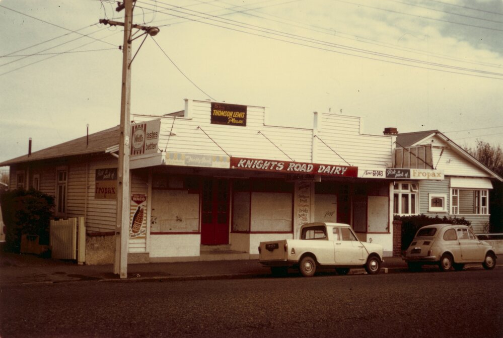 Knights Road Dairy, near Waterloo Interchange: local landmark buildings