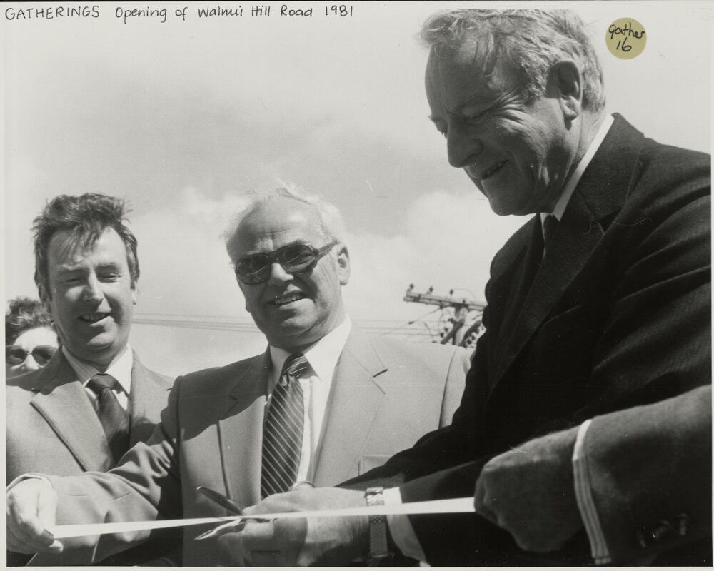  Opening of Wainui Hill Road