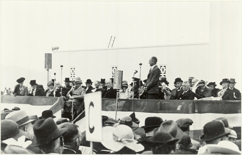  Opening of Centennial Memorial : [Jubilee - opening of the Centennial Memorial on the Esplanade]
