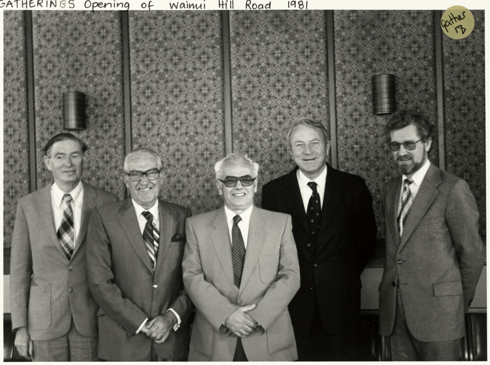 Opening of Wainui Hill Road