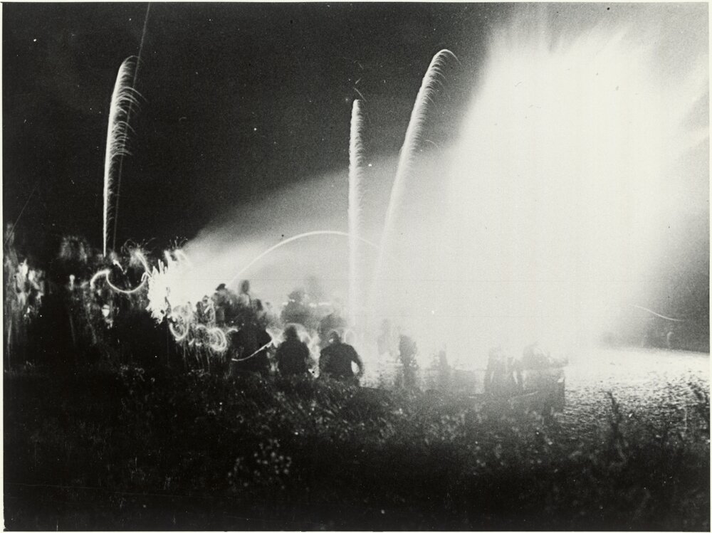 Guy Fawkes fireworks at Petone Beach
