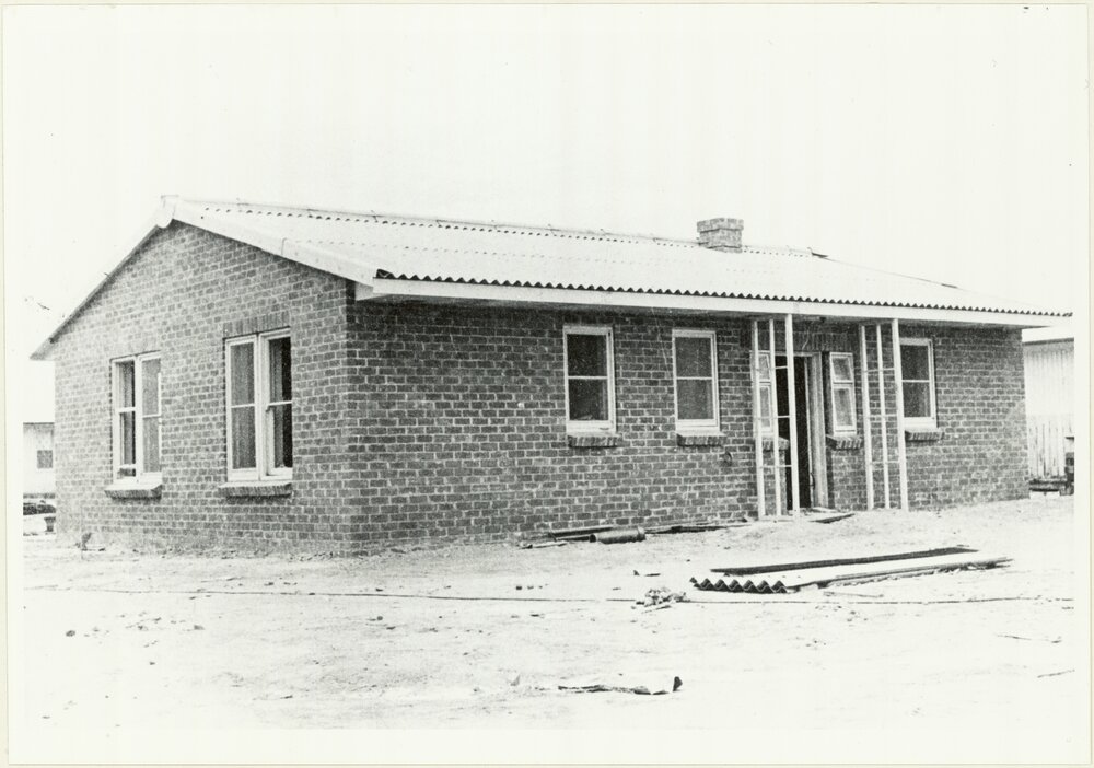 Unidentified brick building