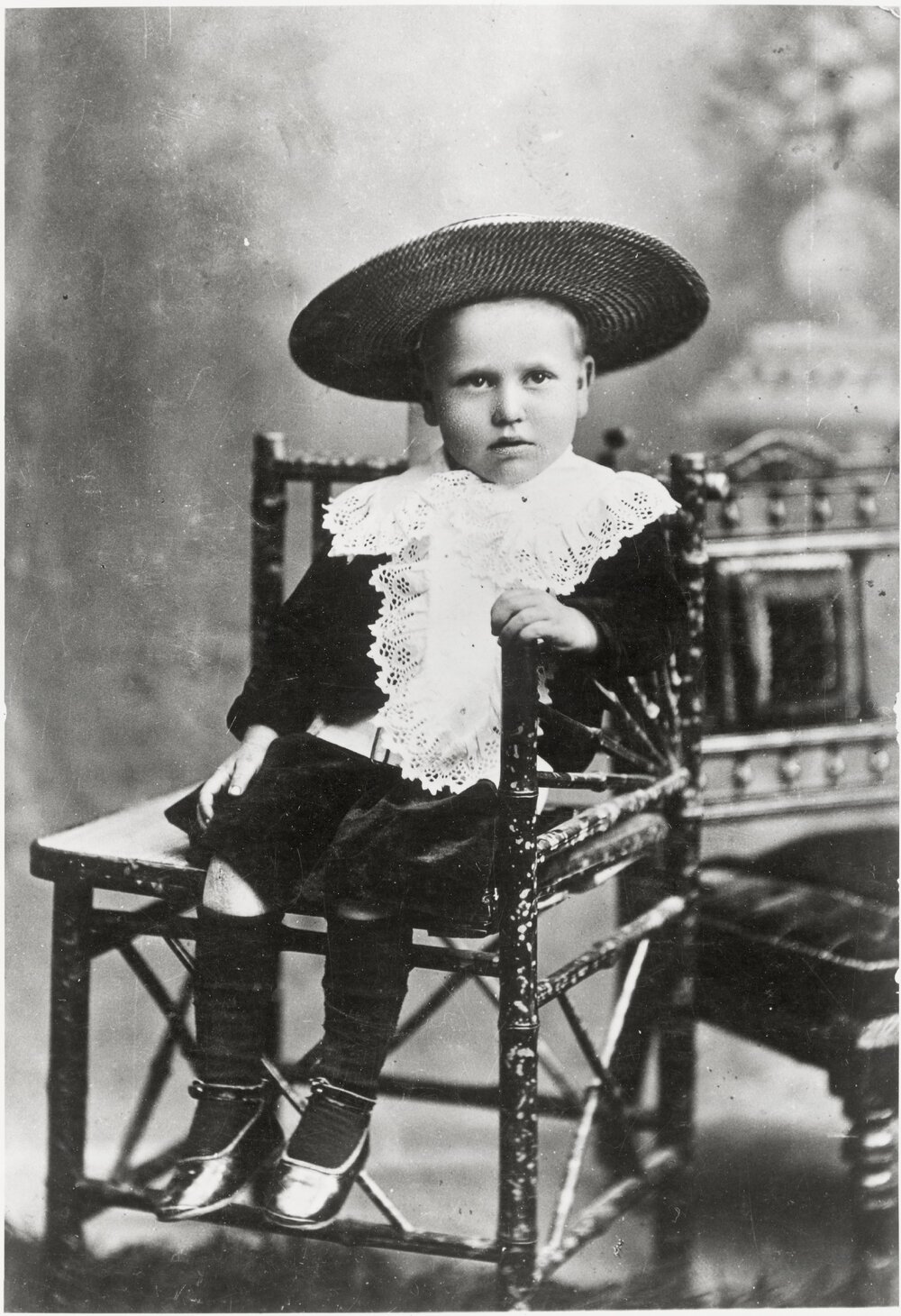 Frank Hooper at 2 years