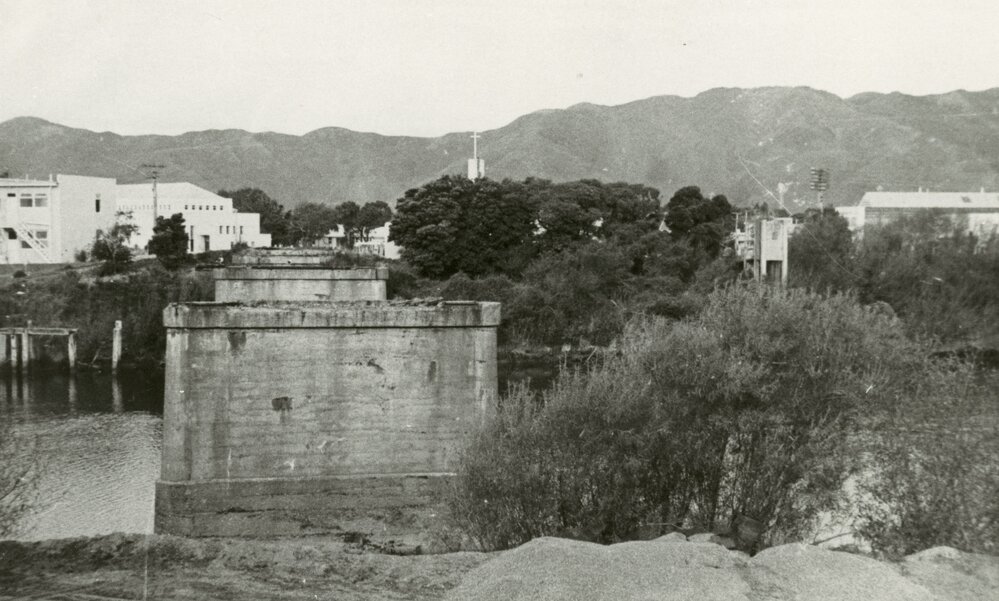 Fifth Hutt Bridge piles