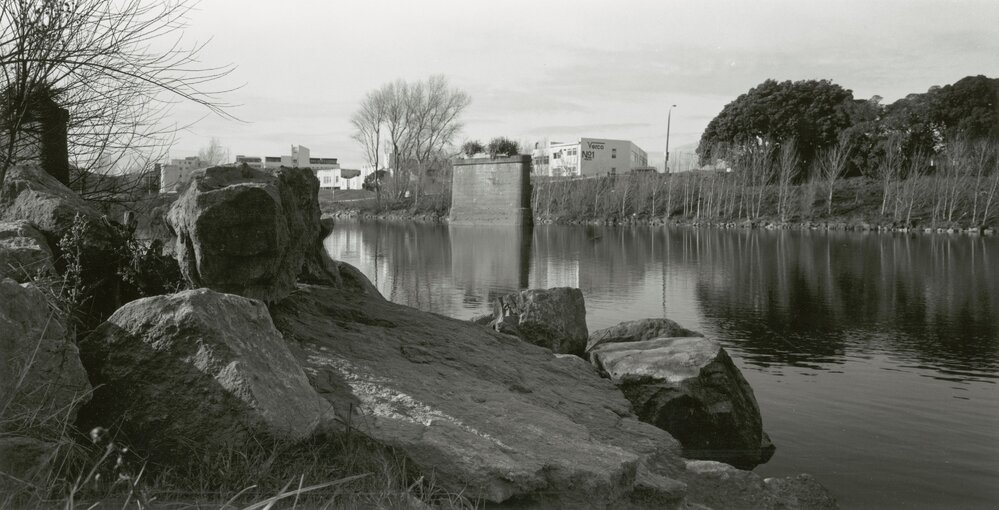 Fifth Hutt Bridge piers