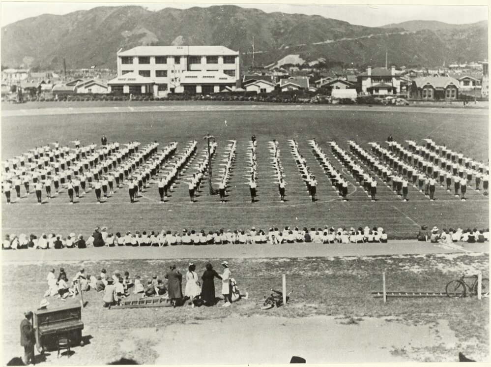 Petone Jubilee gymnastic display