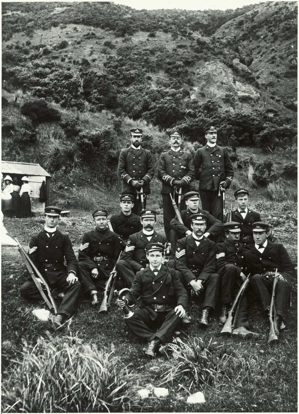 Wellington volunteers: "Red Coats"