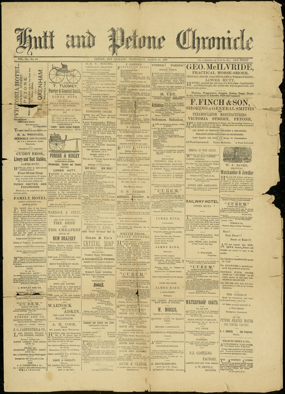 Hutt and Petone Chronicle