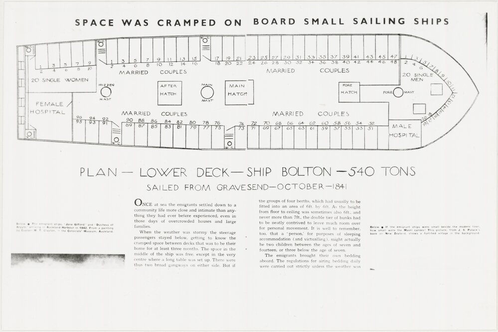 Deck plan - "Bolton"