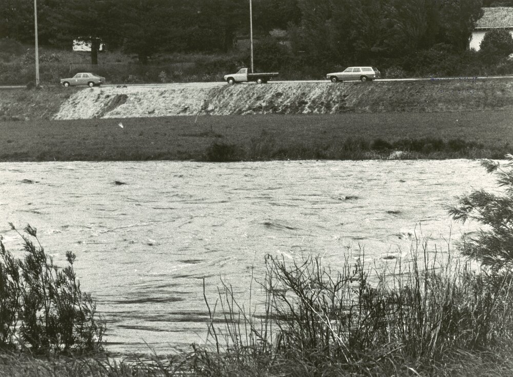 Flooding south of Belmont