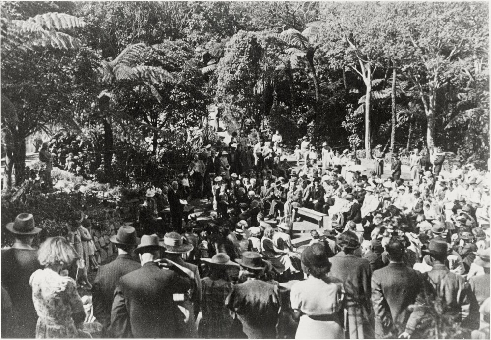 Percy's Reserve opening ceremony