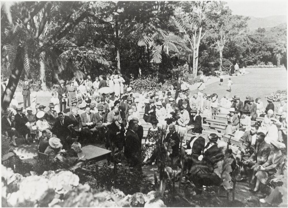 Percy Reserve opening ceremony