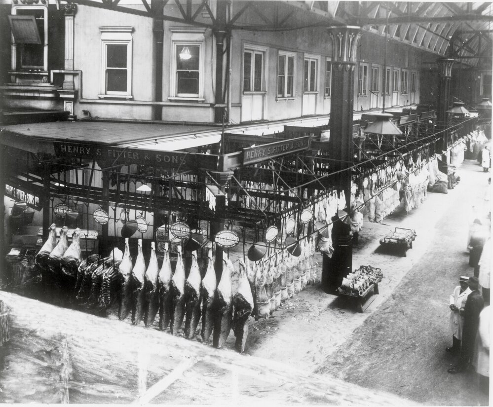 Meat market (Smithfield?)