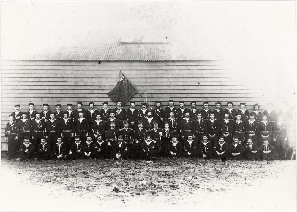 Group portrait of Petone Navals