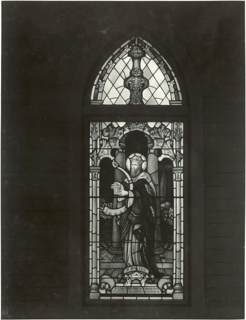St. David's Presbyterian, Britannia Street: stained glass window