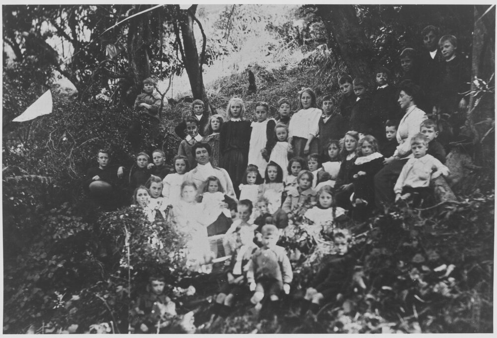 School pupils in domain