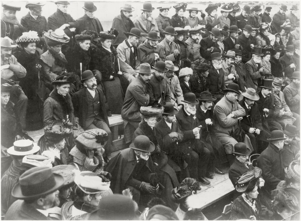 Official opening of Petone Station in 1906