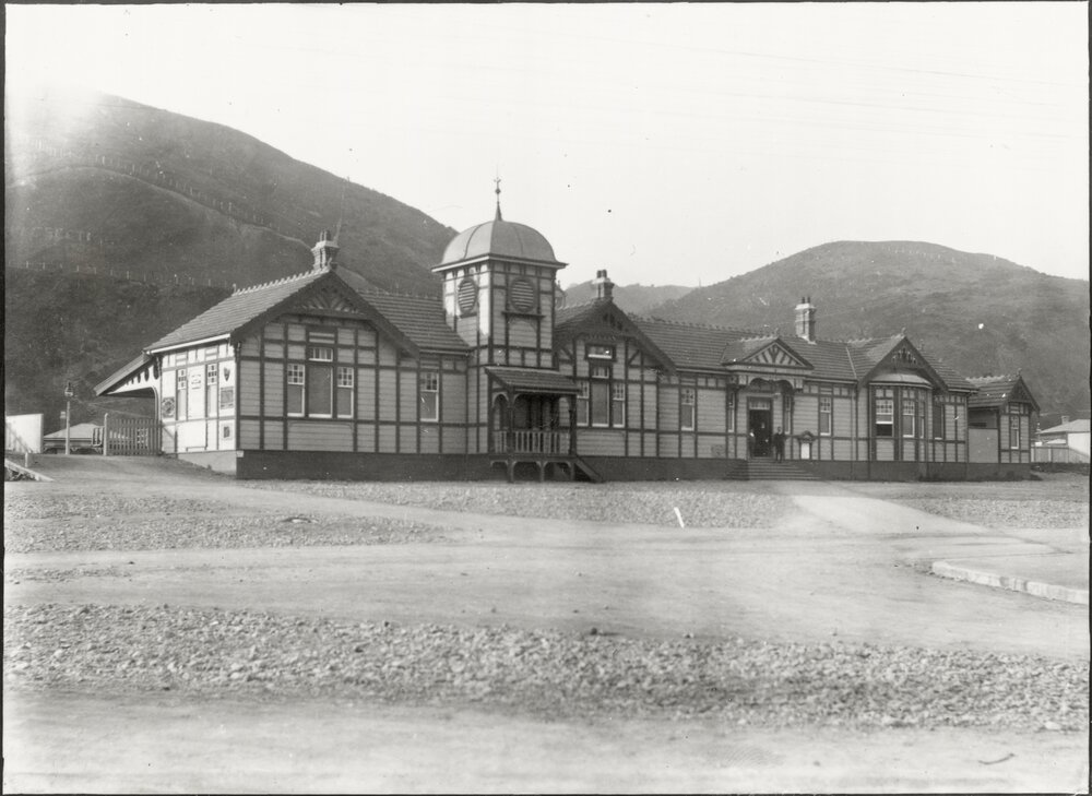 Opening of Petone Railway Station building