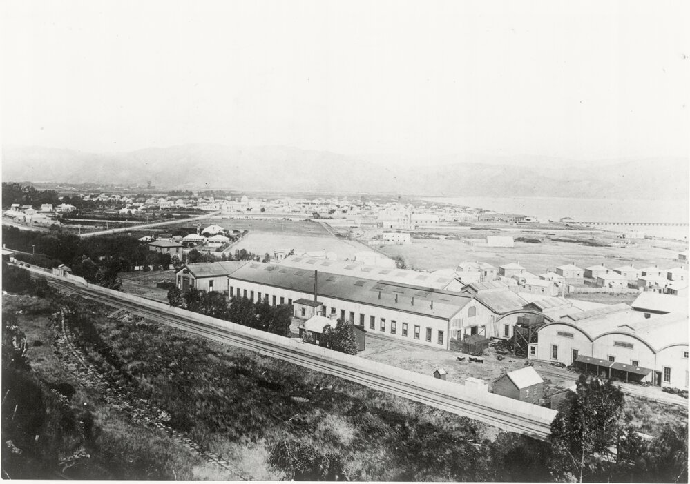 Railway workshops: [looking east and north]