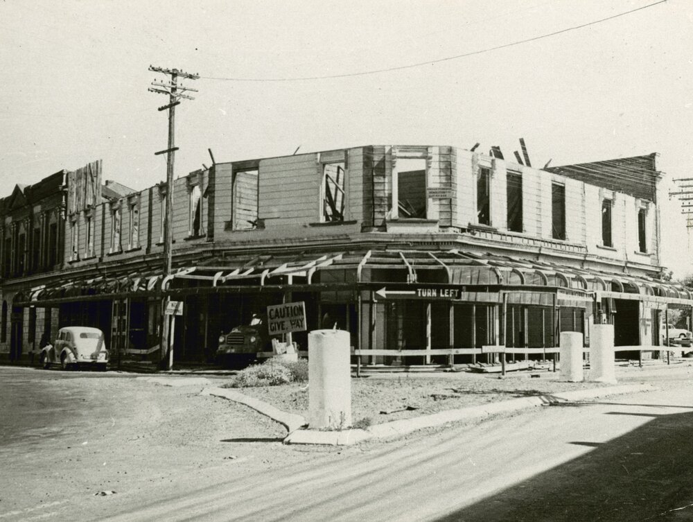 Old Library demolished