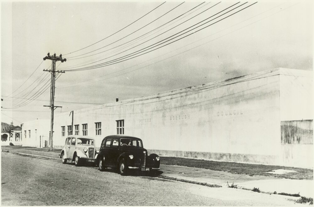 P.B.C. yard, Bouverie Street