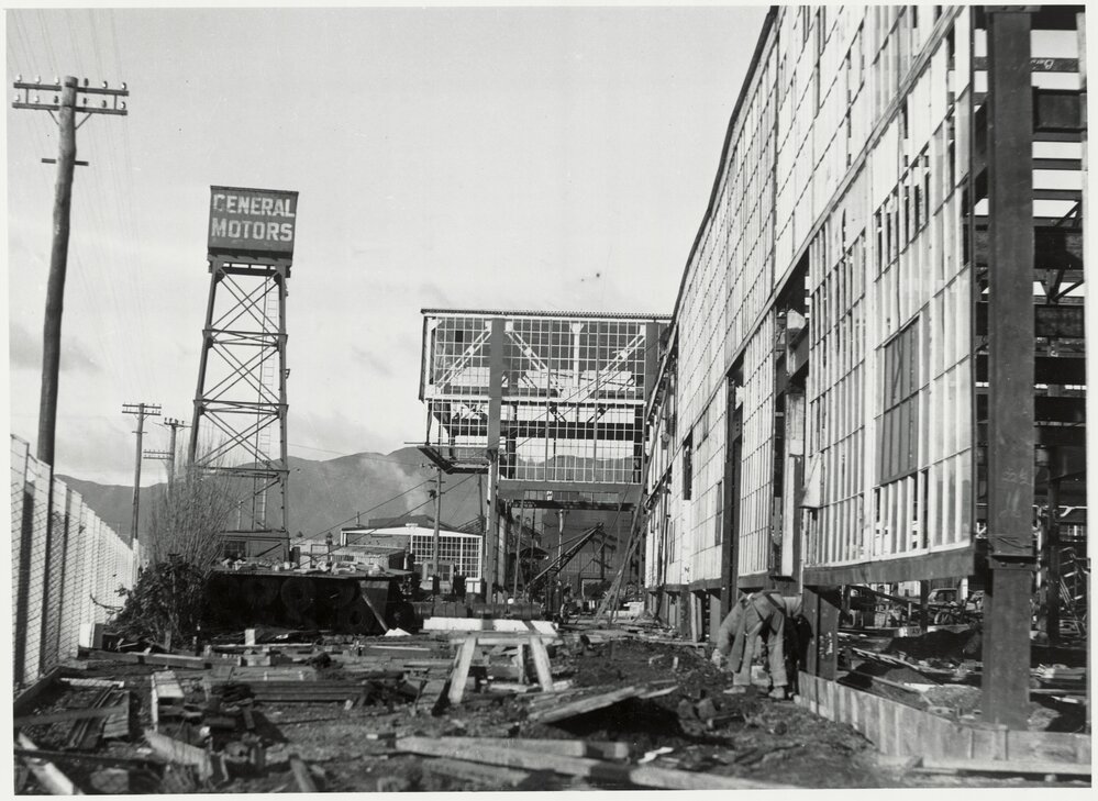 General Motors alterations at rear