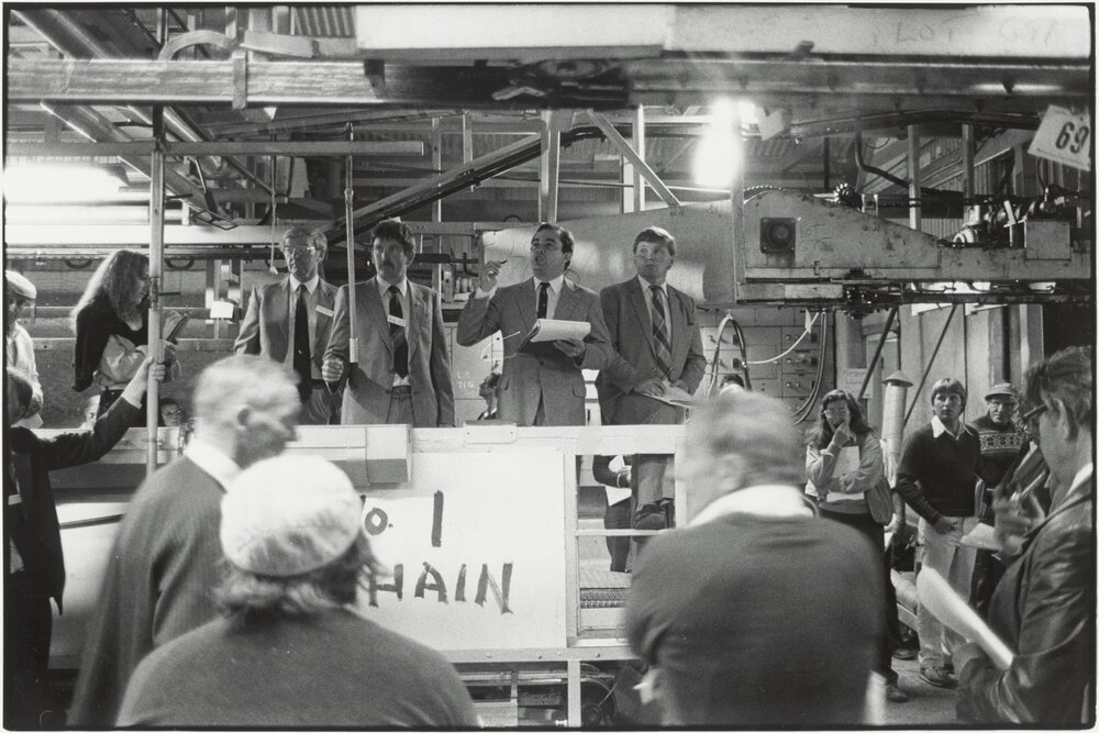 Gear Co. closing auction