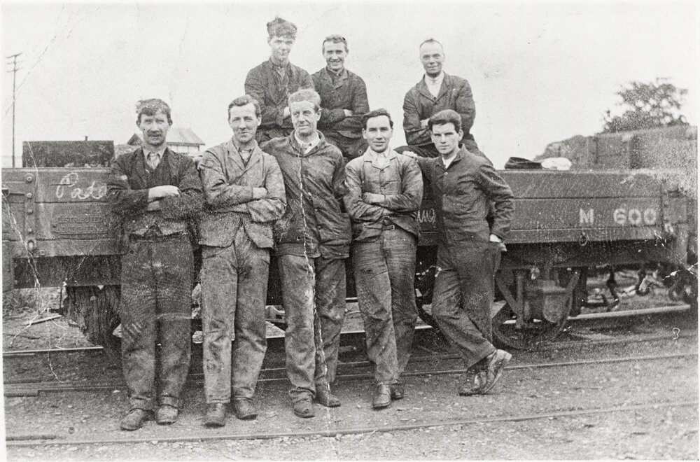 Railway workshops group of staff