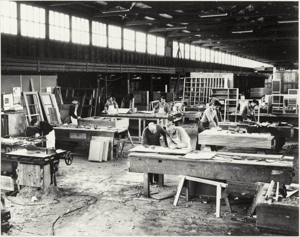 Odlins joinery department: benchwork division