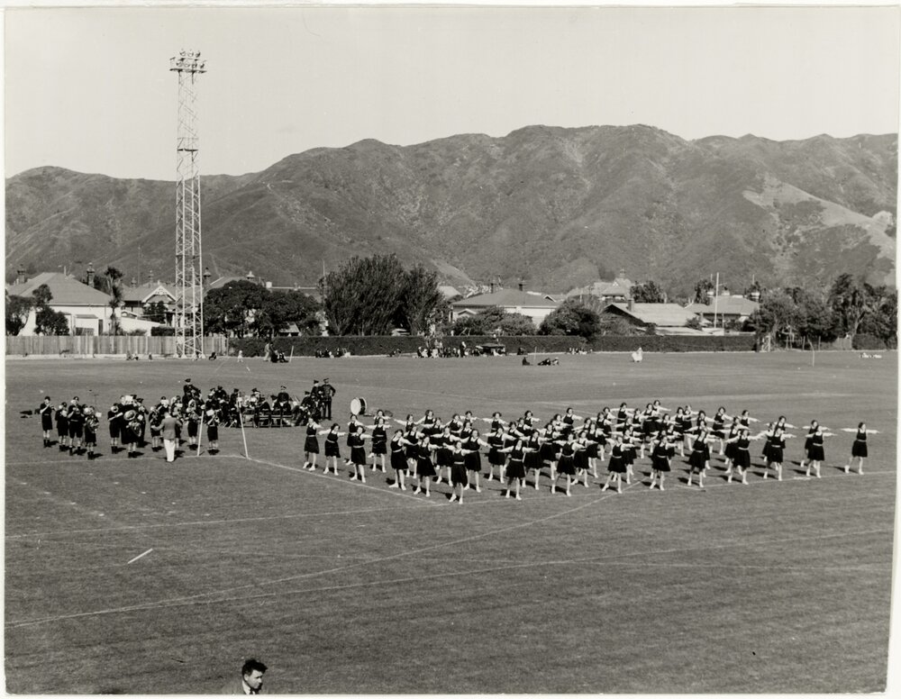 Youth pageant at the Lower Hutt Recreation Ground