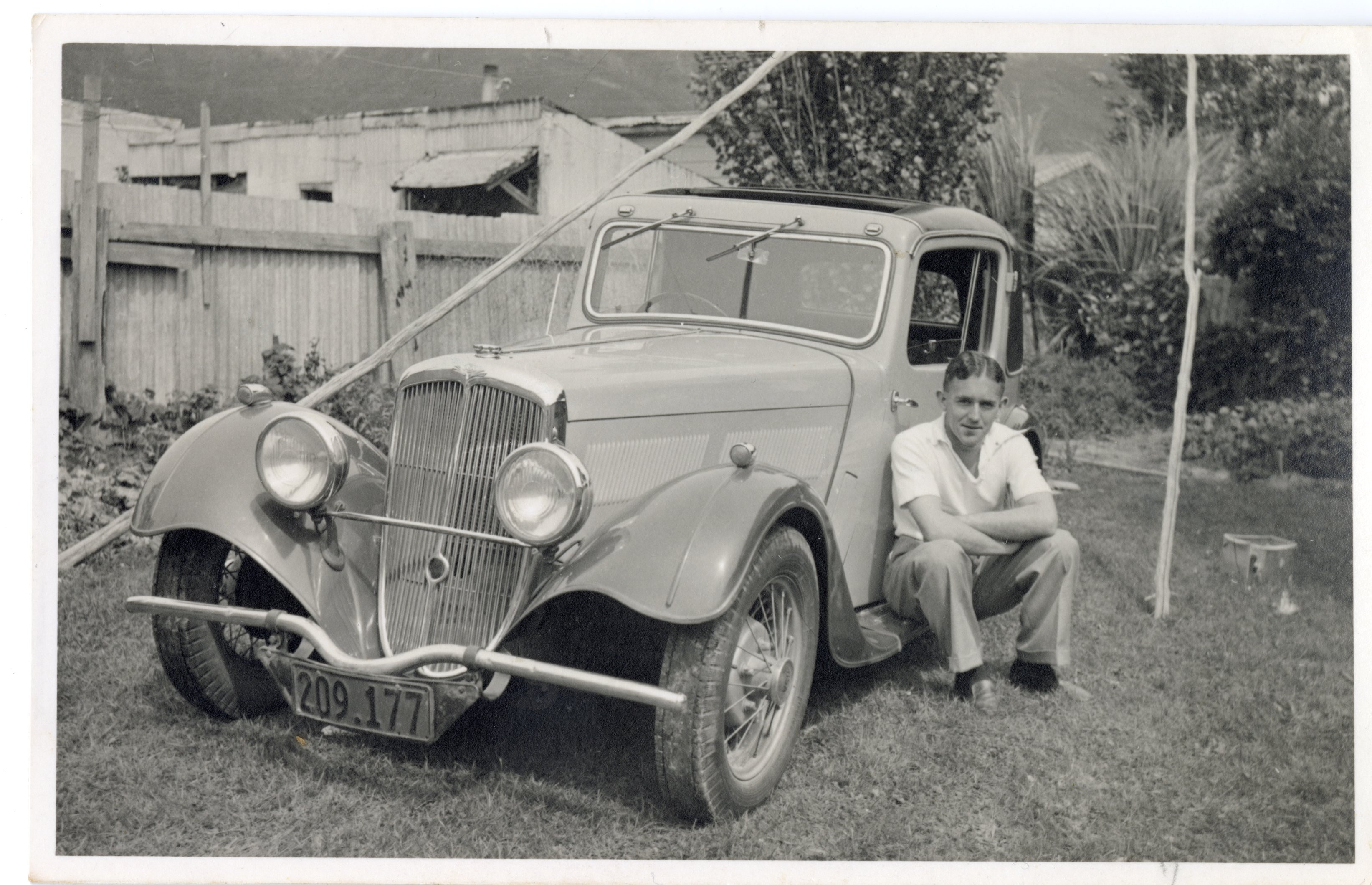 At home in Lower Hutt.