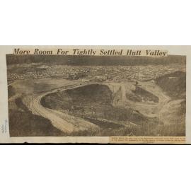 More room for tightly settled Hutt Valley