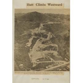 Hutt climbs westward