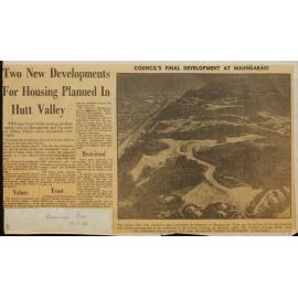 Two developments for housing planned in Hutt Valley