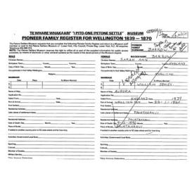 Pioneer Family Register : Barrow