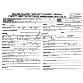 Pioneer Family Register : Burling