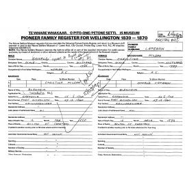 Pioneer Family Register : Cameron