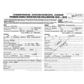 Pioneer Family Register :  Clarkson