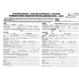 Pioneer Family Register : Clout