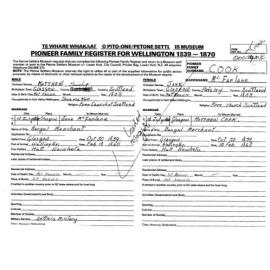 Pioneer Family Register : Cook