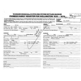 Pioneer Family Register : Fellingham