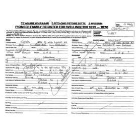 Pioneer Family Register : Fisher