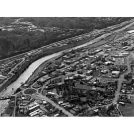 Central Hutt : aerial view
