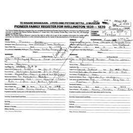 Pioneer Register : Frazer