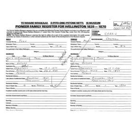 Pioneer Family Register : Gebbie