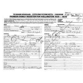 Pioneer Family Register : Hoskins