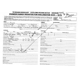 Pioneer Family Register : Petherick