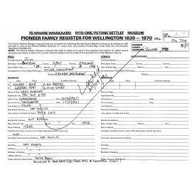 Pioneer Family Register : Southee