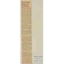 Ex-Servicemen Helped Area To Flourish